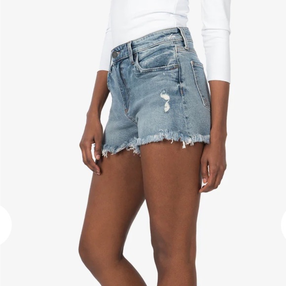 Kut From The Kloth High Rise Jane Short / Proactive Wash /‎ 0 - Picture 1 of 4